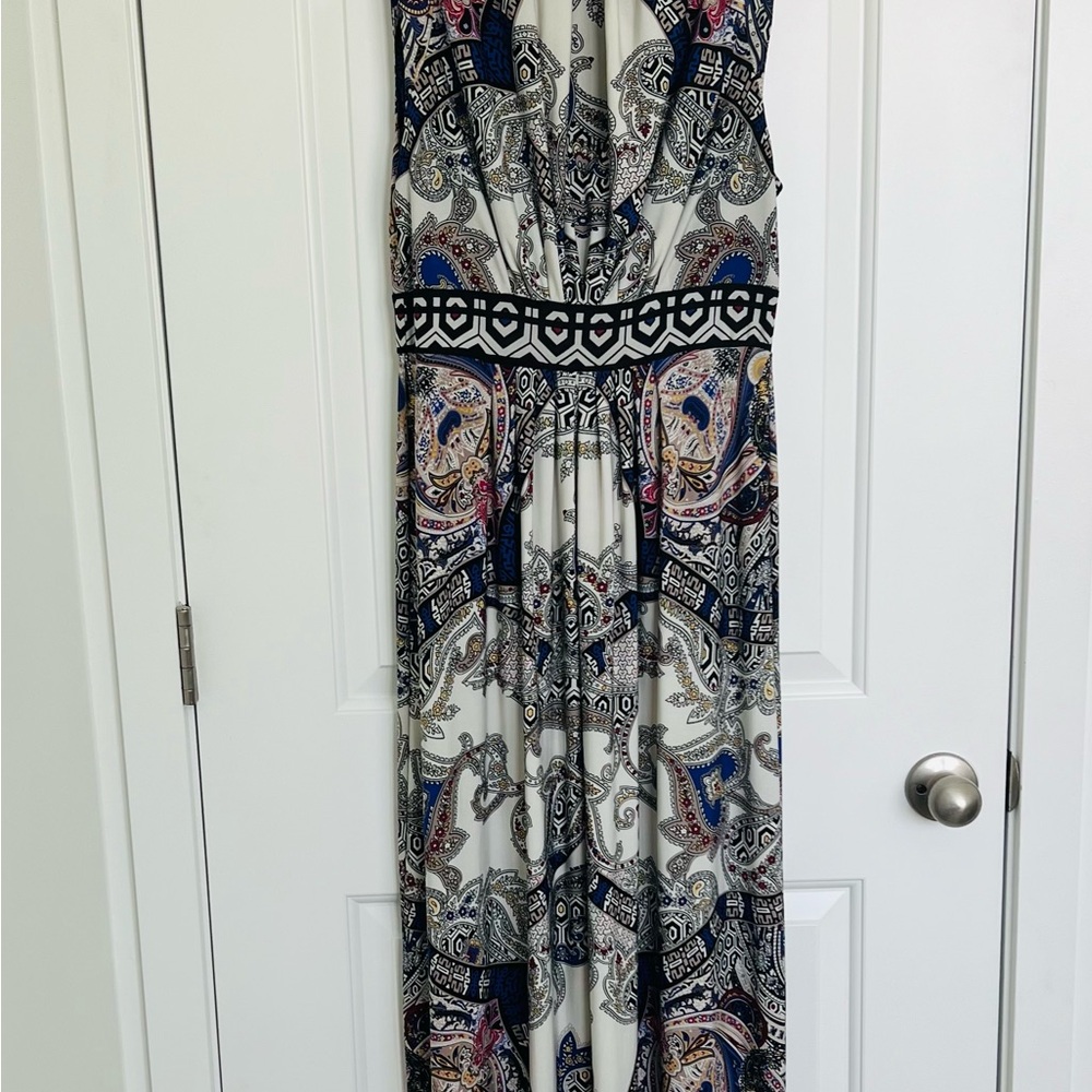Chicos maxi dress sleeveless  sz 1